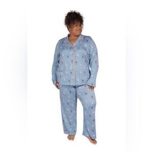 Munki Munki Women’s 2XL Dachshund Weiner Dogs Pajama Shirt & Pants pajamas Set